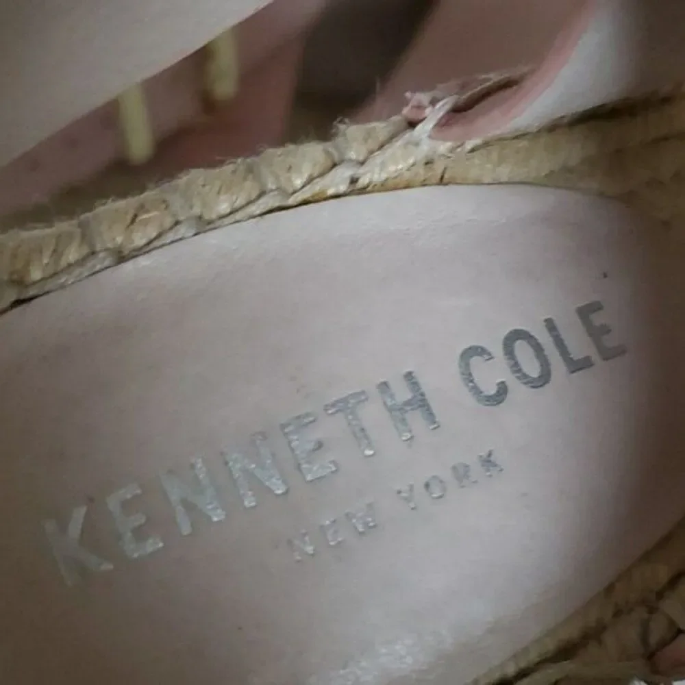 Kenneth Cole Espadrille Platform Wedges Sandals Heels New York Women's WOMAN 7.5